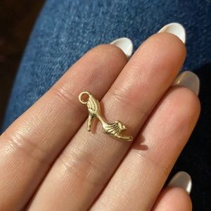 3/$30 gold plated heel charm
